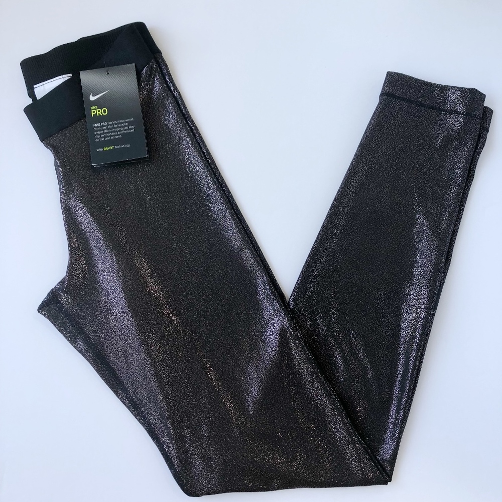 Nike Pro Training Sparkle Metallic Tights